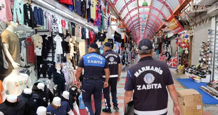 Marmaris Belediye Başkanı Acar Ünlü'nün Kapalı Çarşı olarak bilinen 57.