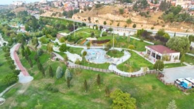 Merkezefendi Belediyesi, ilçe genelindeki park ve yeşil alanlarda bakım, onarım