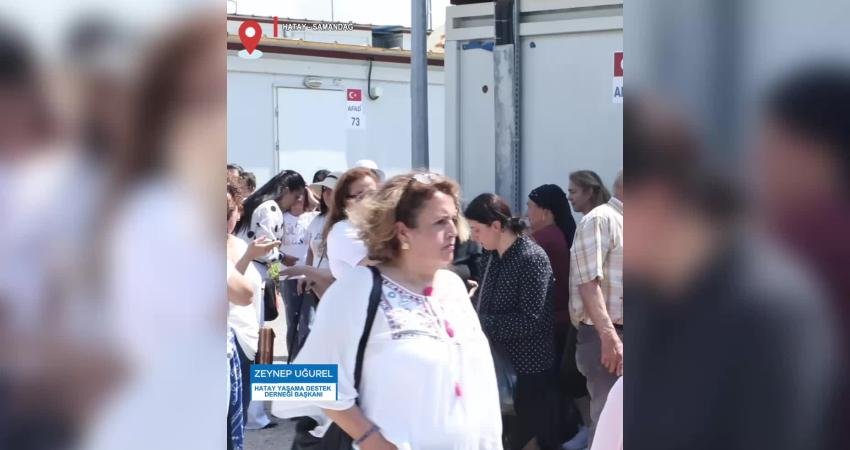 Mezitli Belediyesi Ritim Grubu, Hataylı afetzede kadınlarla dayanışma göstermek amacıyla