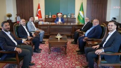 Mil Diyanet-Sen Genel Başkanı Celaleddin Gül, HÜDA PAR Genel Başkanı