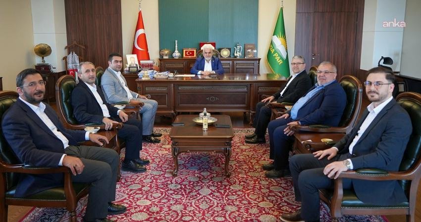 Mil Diyanet-Sen Genel Başkanı Celaleddin Gül, HÜDA PAR Genel Başkanı