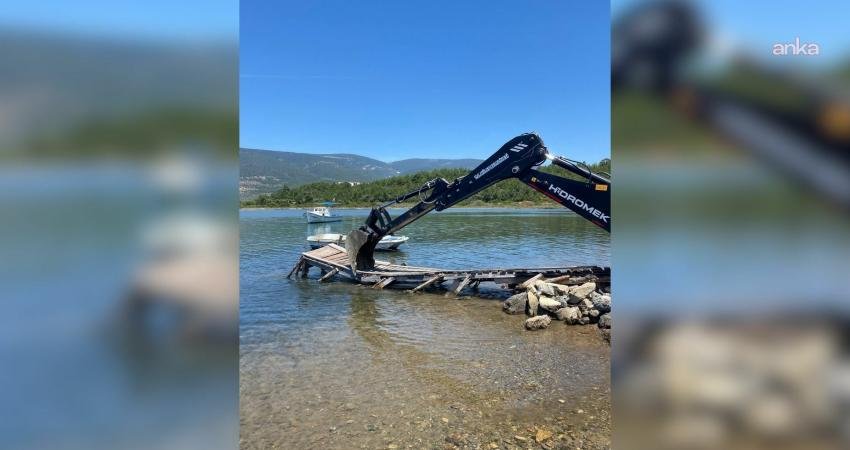 Milas Belediyesi ekipleri, çevre ve doğa koruma faaliyetleri kapsamında Kazıklı