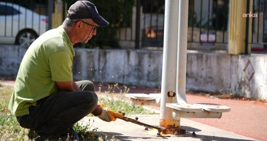 Milas Belediyesi, ilçe genelindeki yeşil alanları daha modern, güvenli ve