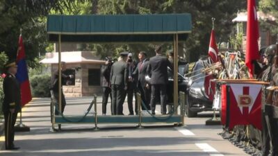 Milli Savunma Bakanı Yaşar Güler, Moğolistan Savunma Bakanı Batlut Damba