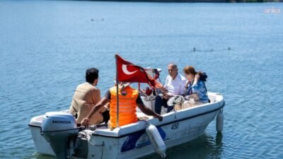 Gölbaşı Belediyesi ve Ankara Üniversitesi, Mogan Gölü’nün taban yapısını ve