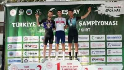Muğla Büyükşehir Belediyesi Spor Kulübü sporcusu Samet Bulut, Siirt’te düzenlenen