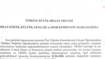 CHP Isparta Milletvekili Hikmet Yalım Halıcı, özel sektörde çalışan öğretmenler