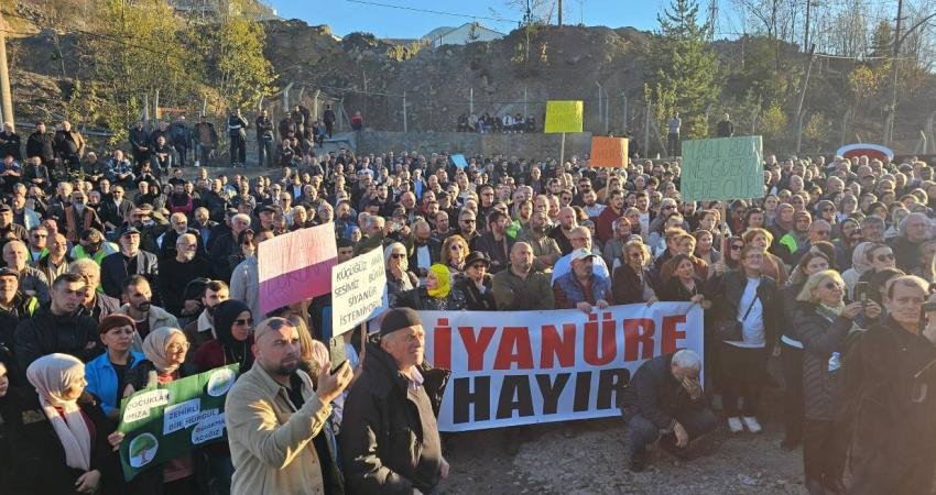 Artvin'de Murgul Siyanüre Hayır Platformu tarafından yapılan açıklamada, Ocak ayında