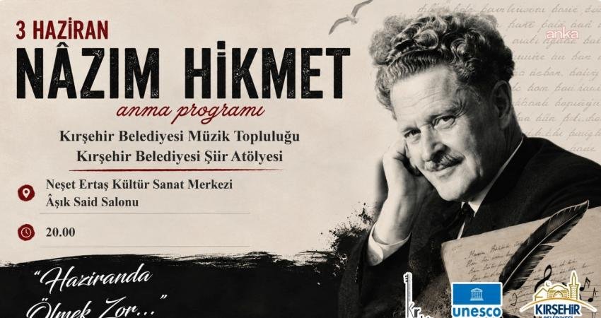 Türk ve dünya edebiyatının usta kalemi Nâzım Hikmet, vefatının 63’üncü