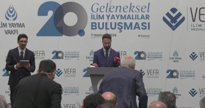 TBMM Başkanı Numan Kurtulmuş, "Ay ay, gün gün, sene sene