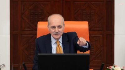 TBMM Başkanı Numan Kurtulmuş, Türkiye Sigorta Basketbol Süper Ligi'nde üst