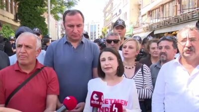 Özel Sektör Öğretmenleri Sendikası ve mülakat mağduru öğretmenler, Ankara'da yaptıkları
