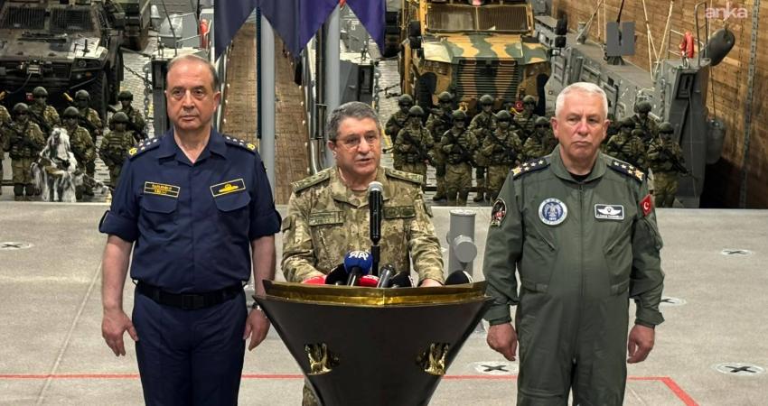 Genelkurmay Başkanı Orgeneral Selçuk Bayraktaroğlu, Denizkurdu-2 Tatbikatı Seçkin Gözlemci Günü'nde,