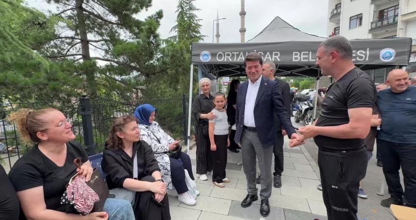 Ortahisar Belediye Başkanı Ahmet Kaya, Yükseköğretim Kurumları Sınavı’na (YKS) giren