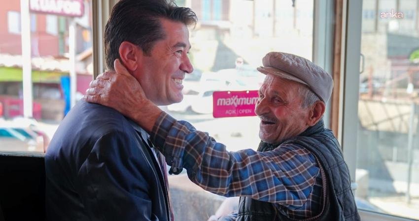 Ortahisar Belediye Başkanı Ahmet Kaya, Değirmendere Mahallesi’nde düzenlenen programda mahalle