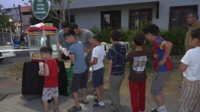 Osmangazi Belediyesi'nin çocukların yaz tatilini eğlenceli geçirmesi amacıyla düzenlediği açık