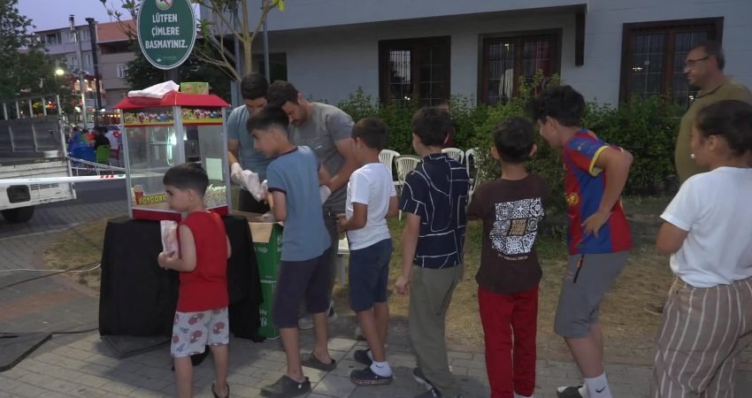 Osmangazi Belediyesi'nin çocukların yaz tatilini eğlenceli geçirmesi amacıyla düzenlediği açık