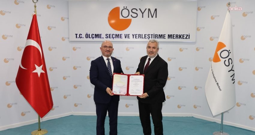 ÖSYM, Türk Standardları Enstitüsü tarafından gerçekleştirilen denetim süreci kapsamında, Bilgi