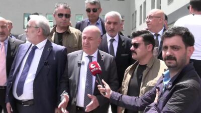 Zafer Partisi Genel Başkanı Ümit Özdağ, Hınıs Asliye Ceza Mahkemesi'nde