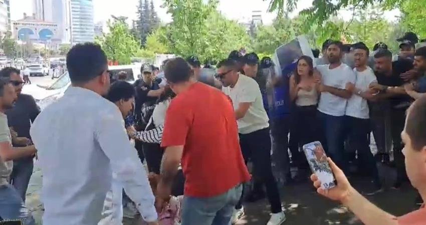 Özel Sektör Öğretmenleri Sendikası'nın çağrısıyla Ankara'ya gelen öğretmenler, açlık grevlerinin