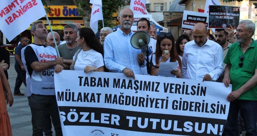 Özel Sektör Öğretmenler Sendikası Gaziantep Şube Başkanı Sümeyye Yeşil, öğretmenlerin