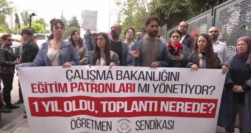 Özel Sektör Öğretmenleri Sendikası Genel Başkanı Eren Edebali, Çalışma ve Sosyal