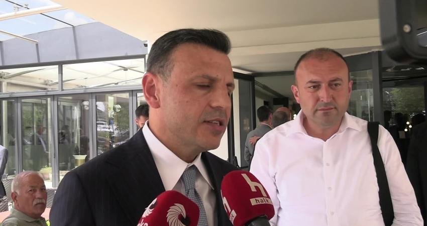 CHP İstanbul İl Başkanı Özgür Çelik, il başkanları toplantısı öncesinde