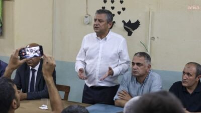  CHP Grup Başkanı Özgür Özel, Birleşik Tekstil Dokuma ve Deri