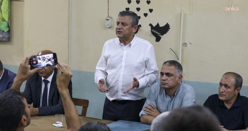  CHP Grup Başkanı Özgür Özel, Birleşik Tekstil Dokuma ve Deri