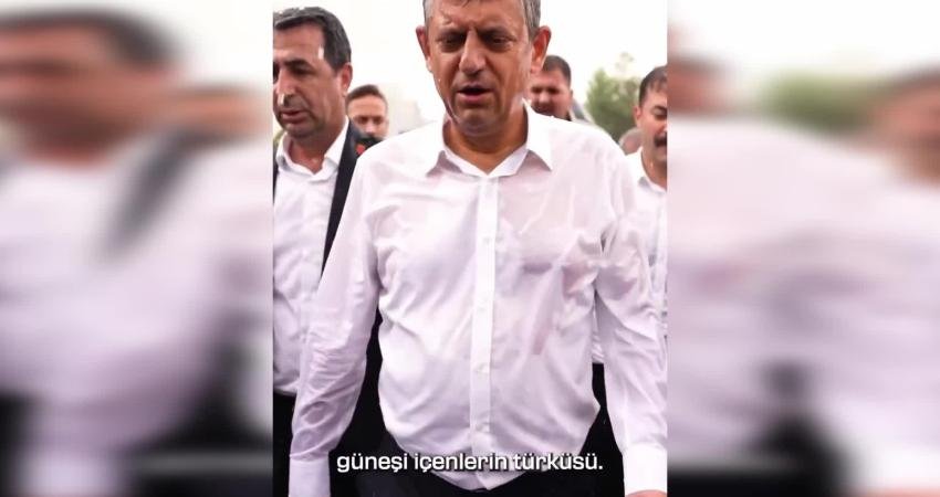 CHP Grup Başkanı Özgür Özel, "'Düşmesin bizimle yola; evinde ağlayanların