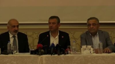 CHP Grup Başkanı Özgür Özel, Diyarbakır’da sivil toplum kuruluşu temsilcileriyle