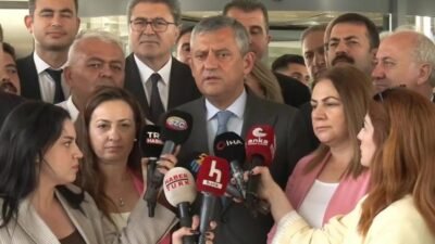 CHP Grup Başkanı Özgür Özel, bazı il başkanlarının disipline sevki