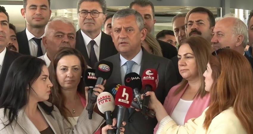 CHP Grup Başkanı Özgür Özel, bazı il başkanlarının disipline sevki