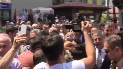 CHP Grup Başkanı Özgür Özel, tarihi Ulus Hali'ni ziyaretinin ardından
