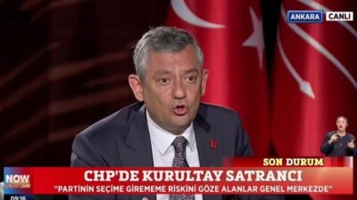 CHP Grup Başkanı Özgür Özel, yeni bir partiyi hazır tutmayıp