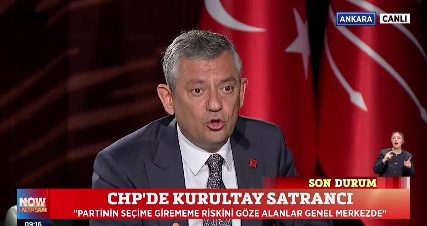 CHP Grup Başkanı Özgür Özel, yeni bir partiyi hazır tutmayıp