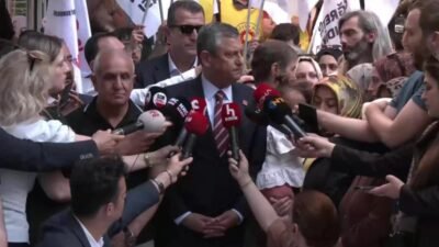 CHP Grup Başkanı Özgür Özel, hak aramak için açlık grevine