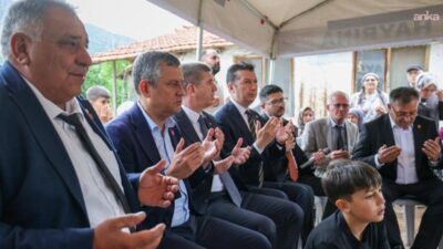 CHP Grup Başkanı Özgür Özel, Burdur’da CHP Çeltikçi İlçe Başkanı