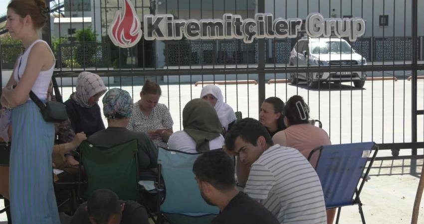 Edirne’de haklarını alamadıkları için yerin altında açlık grevine başlayan Özşen
