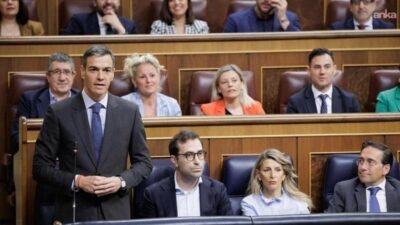 İspanya Başbakanı Pedro Sanchez, Lübnan'daki Miguel de Cervantes üssüne düzenlenen