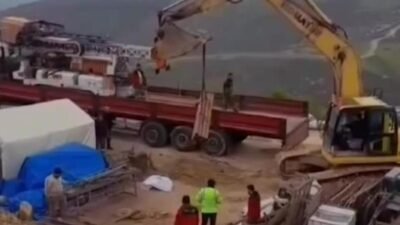 Ordu'nun Korgan ilçesinde Taşzemin İnşaat tarafından yürütülen maden sondaj çalışmalarına