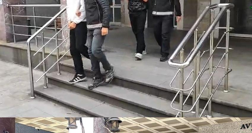Rize’de polis ekiplerince belirlenen adreslere yapılan eş zamanlı operasyonlarda gözaltına