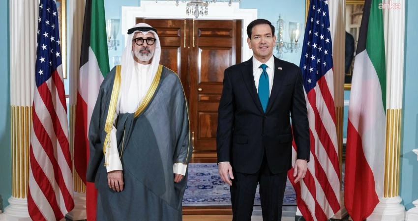 ABD Dışişleri Bakanı Marco Rubio, Kuveyt Dışişleri Bakanı Şeyh Jarrah