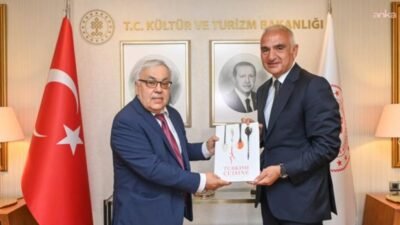 Rusya Federasyonu’nun Ankara Büyükelçisi Sergey Verşinin, Kültür ve Turizm Bakanı