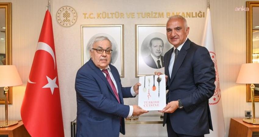 Rusya Federasyonu’nun Ankara Büyükelçisi Sergey Verşinin, Kültür ve Turizm Bakanı