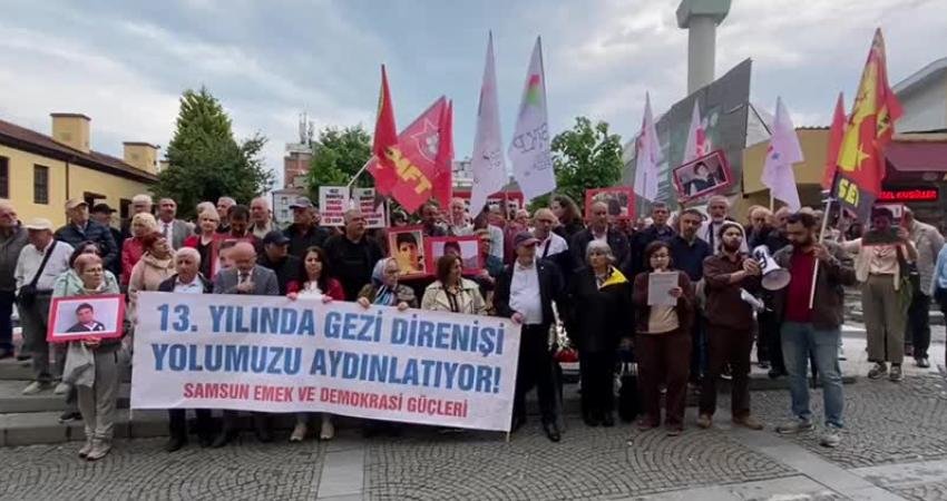 Samsun Emek ve Demokrasi Güçleri, Gezi Direnişi'nin 13. yılı dolayısıyla