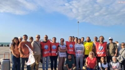 Samsun’da eğitim sendikaları, düzenledikleri eylemde öğretmenlerin taban maaşı ve mülakat