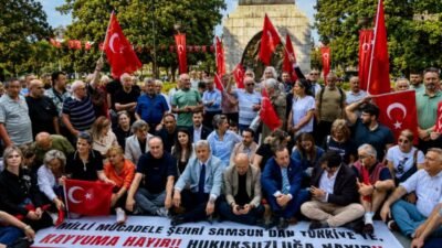 Samsun'da 16 siyasi parti, sendika, dernek ve meslek odasının katılımıyla