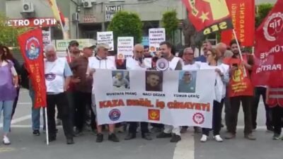 Samsun'un Tekkeköy ilçesindeki Yeşilyurt Demir Çelik Fabrikası'nda meydana gelen iş