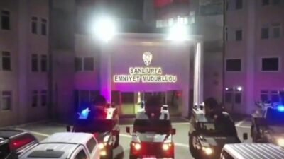 Şanlıurfa Emniyet Müdürlüğü Terörle Mücadele Şube Müdürlüğü ekiplerince 21 ilde
